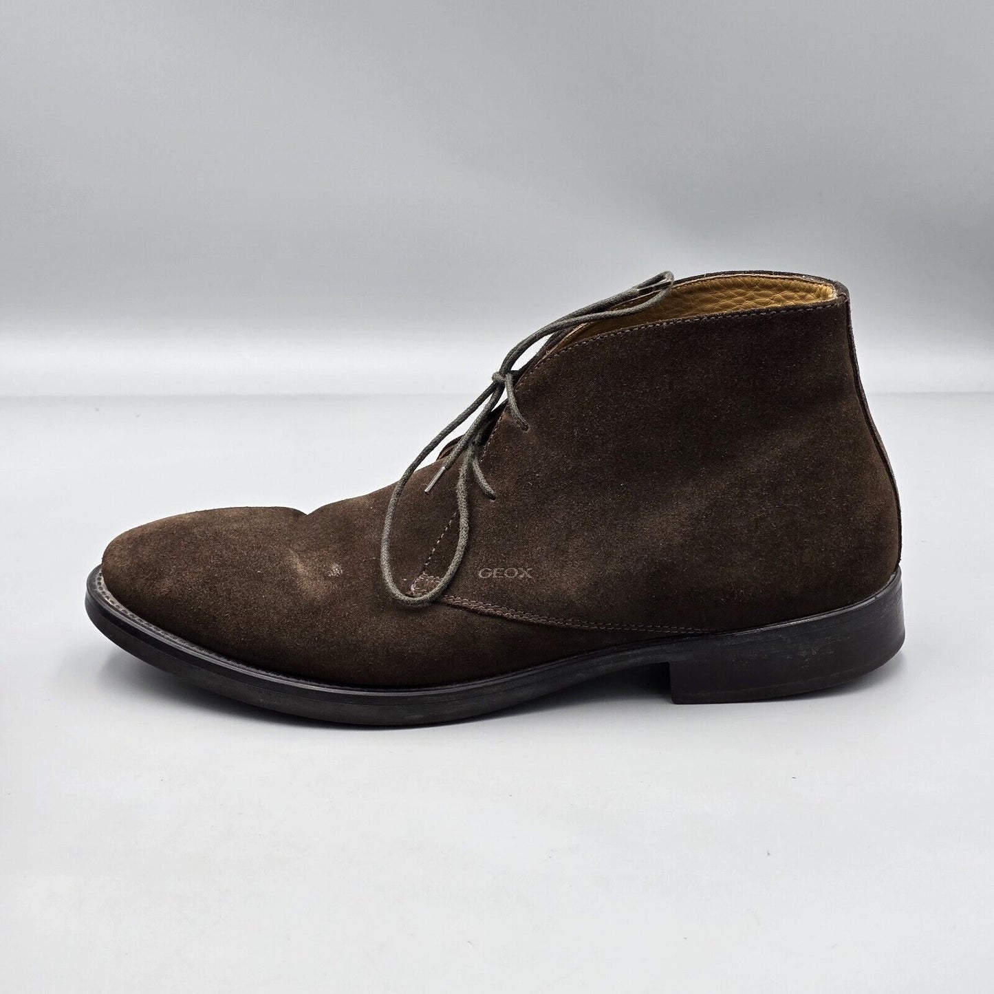 Geox Men's Size 45 EU 12 US VGC Brown Suede Leather Chukka Ankle Boots Shoes