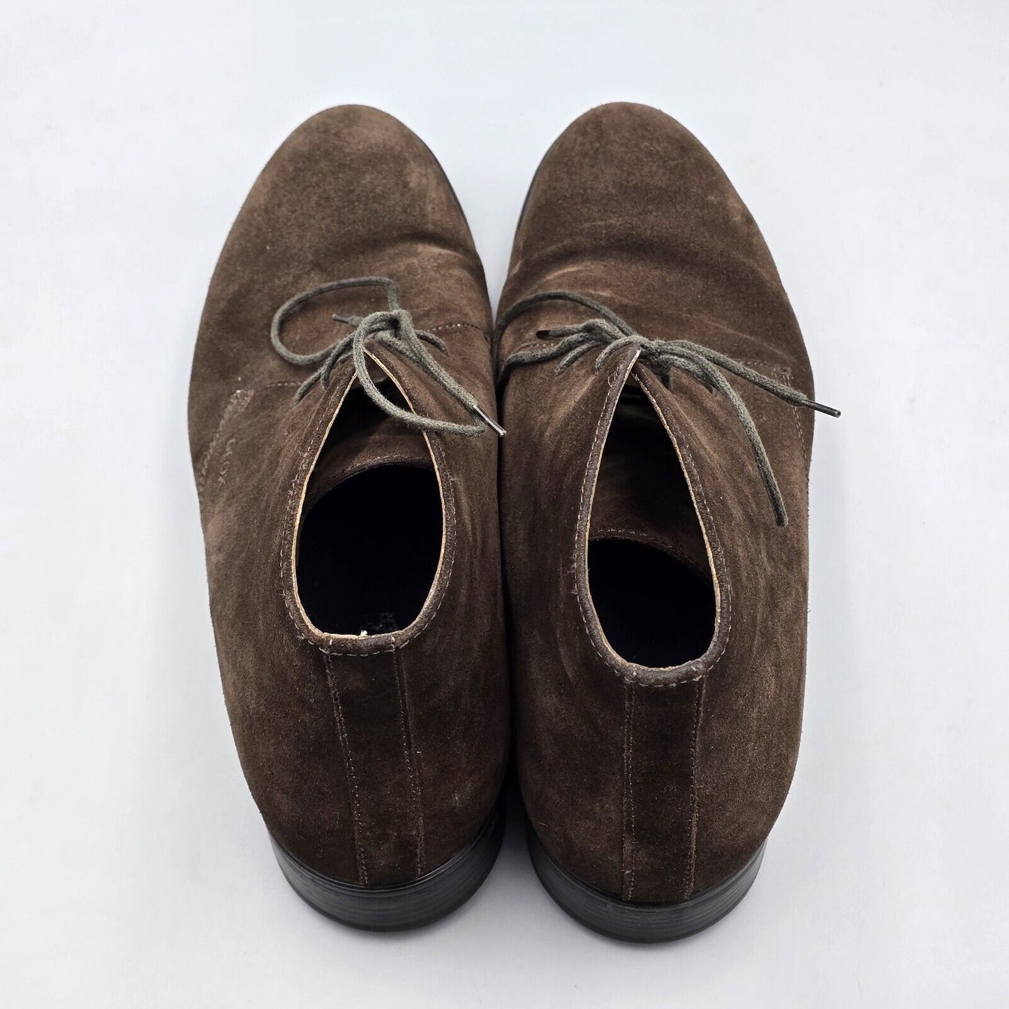Geox Men's Size 45 EU 12 US VGC Brown Suede Leather Chukka Ankle Boots Shoes