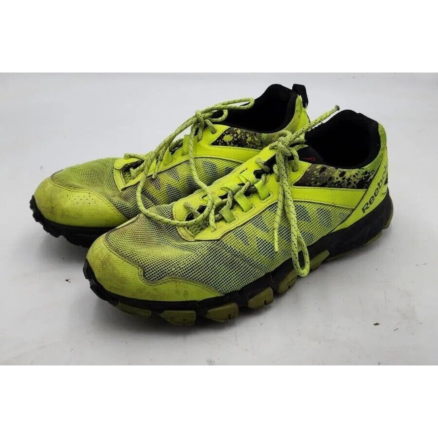 Reebok Men's Size 11 US Trail Warrior V71893 Green Low Top Lace Up Running Shoes