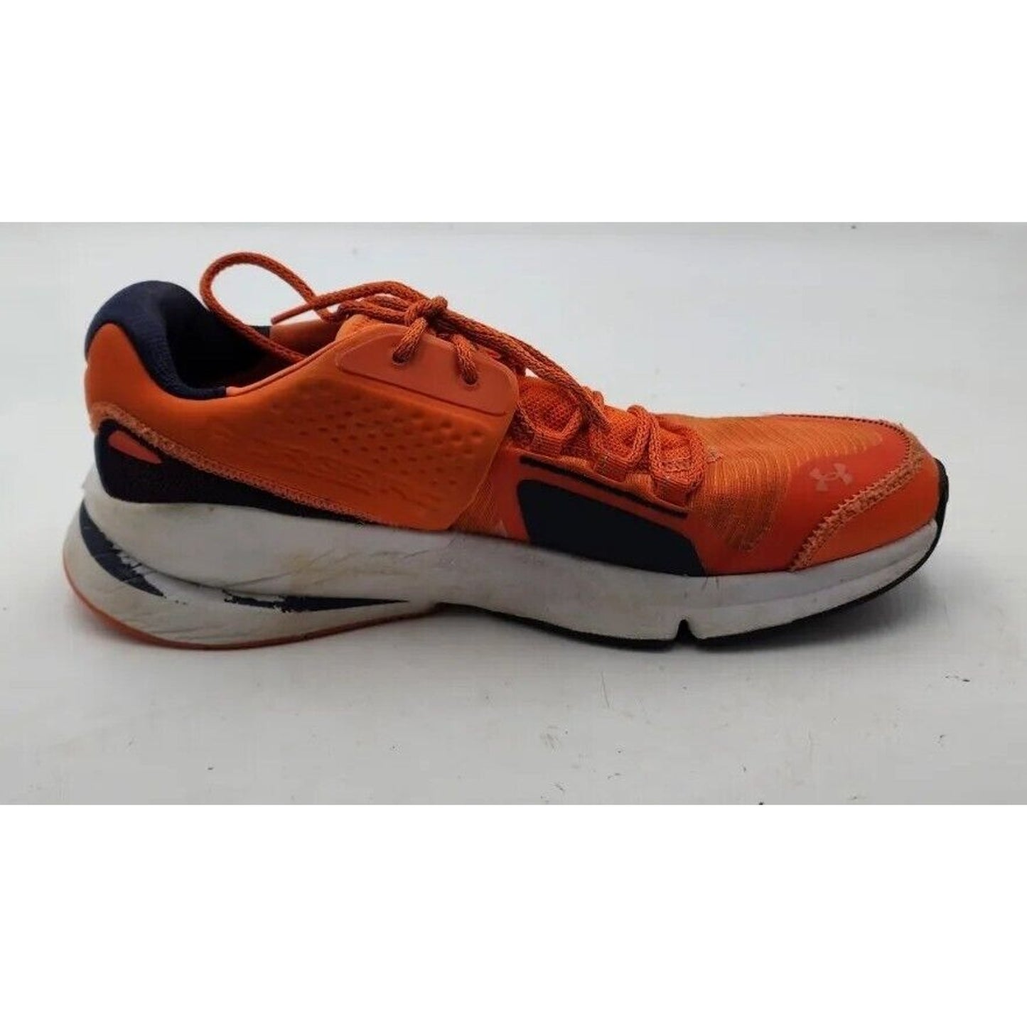 UNDER ARMOUR Mens Size 12.5 US Forge RC Orange Blue MD OR Running Shoes Sneakers