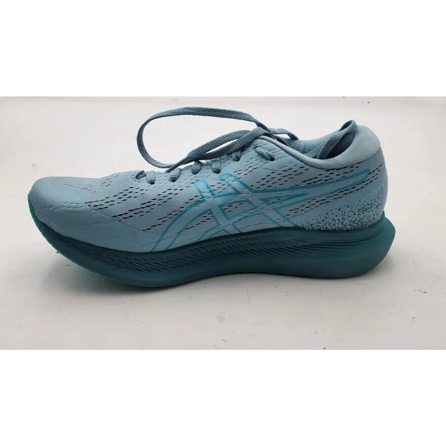 ASICS Womens Size 8 US VGC WalkRide FF Light Blue Lace Up Walking Shoes Sneakers