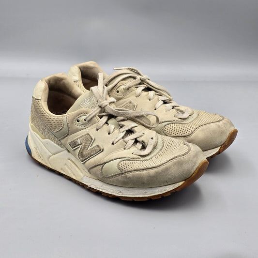 New Balance Mens Size 8 D 999 Powder Angora Beige Suede ABZORB Sneakers ML999WEU