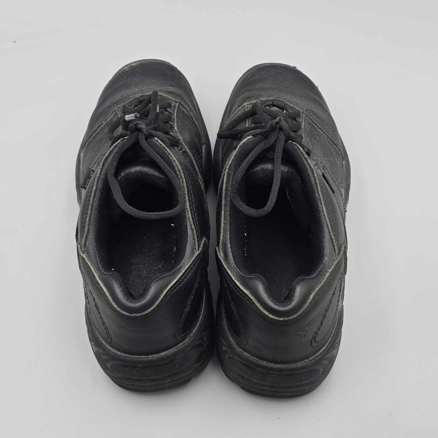 Reebok Women's Size 8.5 M Postal Express Black Leather Slip Resistant Work Shoes