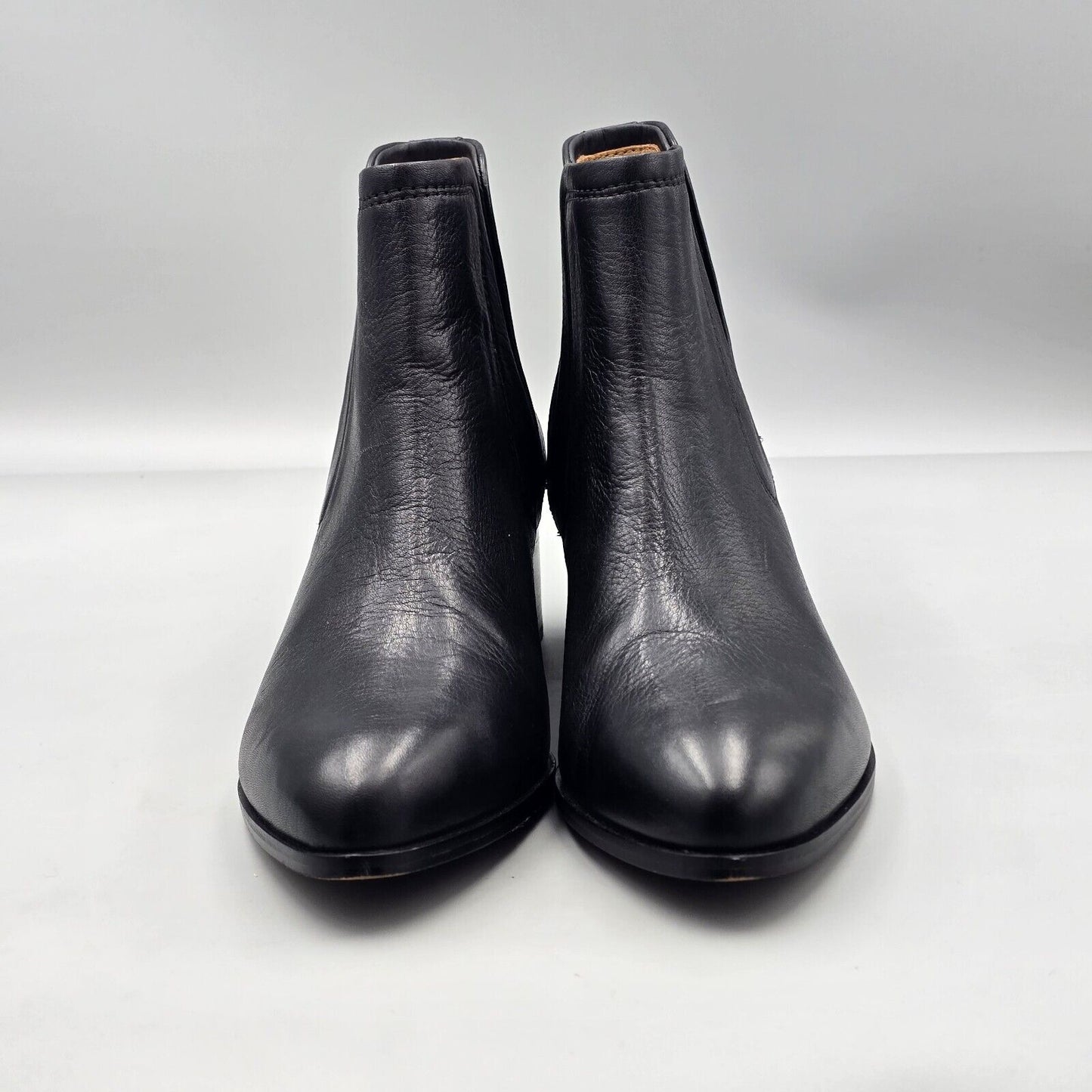 Johnston & Murphy Women's Size 10 M EUC Trista Chelsea Black Soft Leather Boots