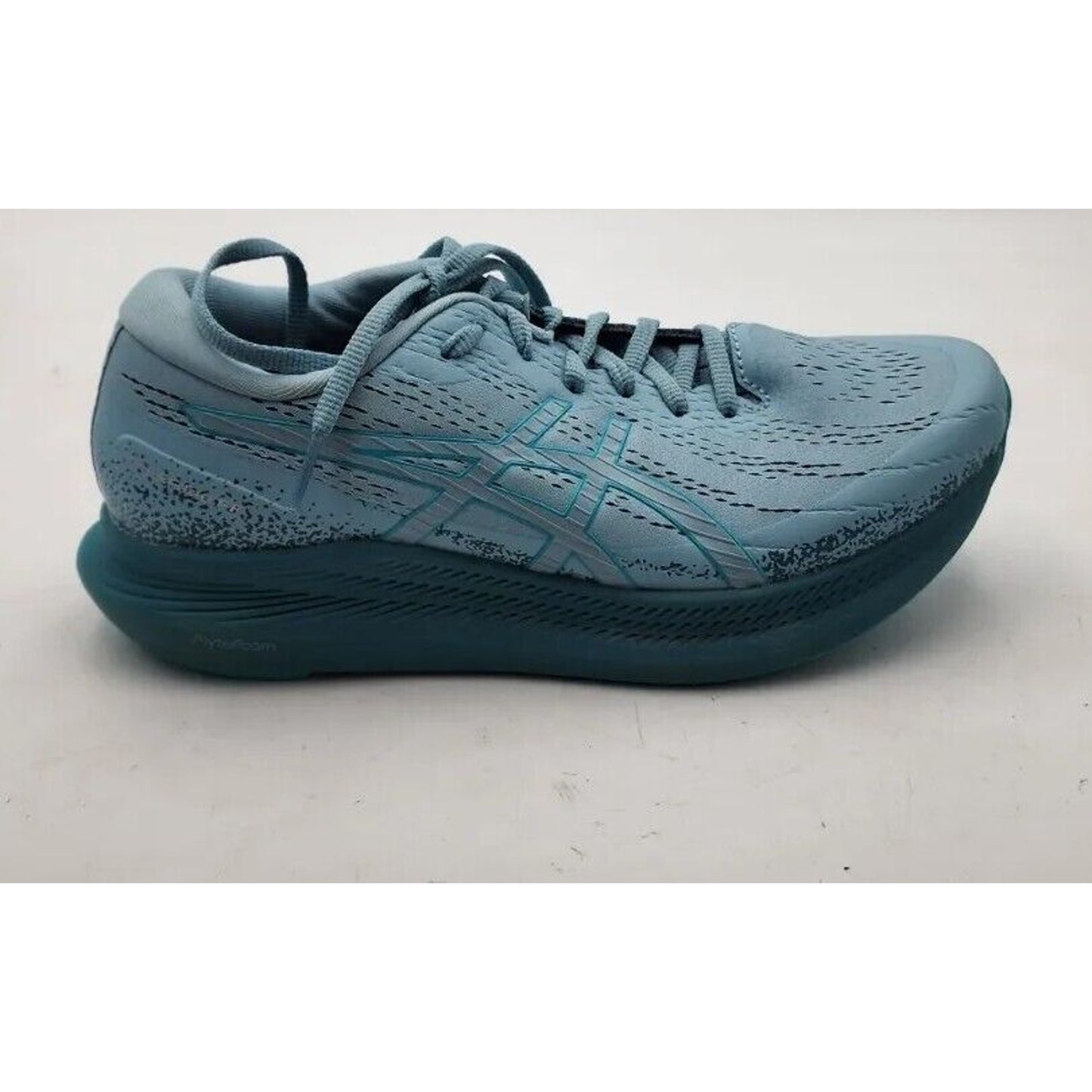 ASICS Womens Size 8 US VGC WalkRide FF Light Blue Lace Up Walking Shoes Sneakers