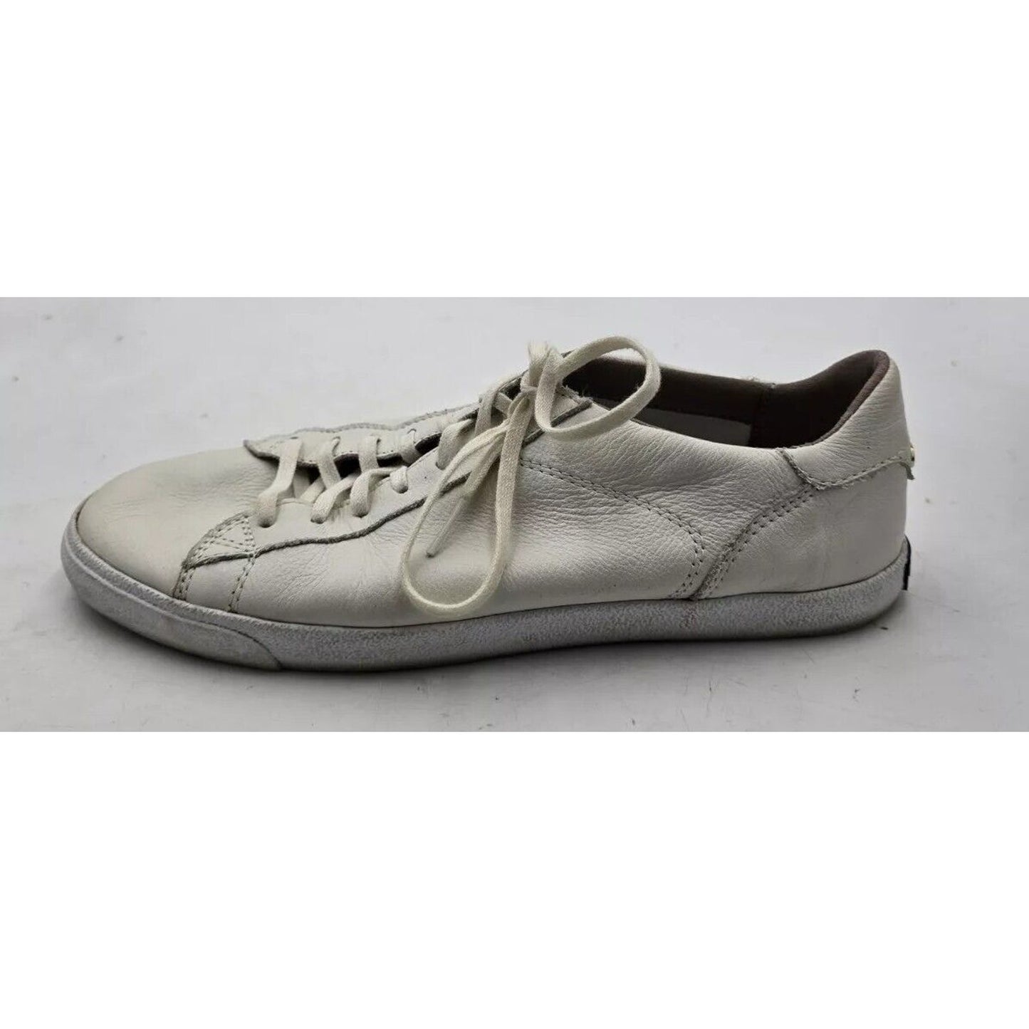 Cole Haan Women's Size 9.5 B Grand OS White Leather Lace Up Shoes Sneakers