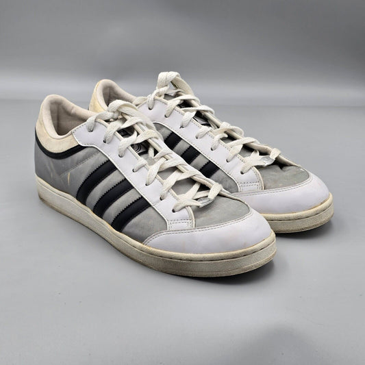 Adidas Men's Size 11 Americana Reflective Silver Black And White Rave Fest Rare