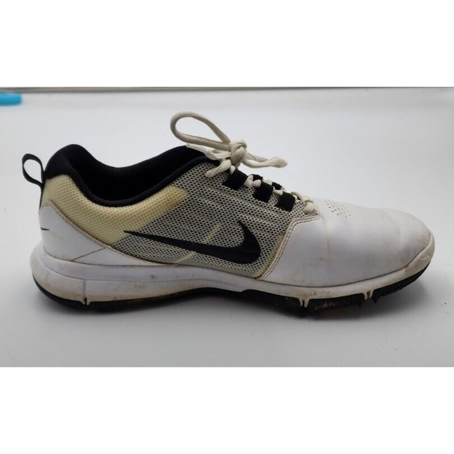 Nike Shoes Explore Ctrl Golf White Leather Sneakers Shoes 704696-100 Mens Sz 7 W