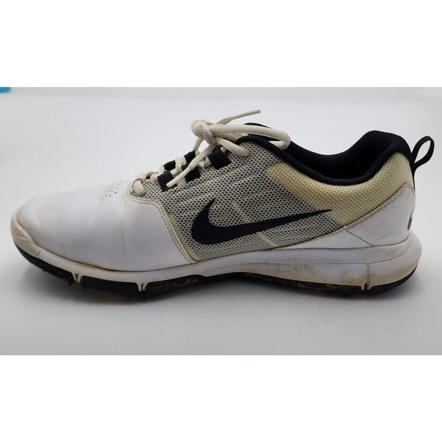 Nike Shoes Explore Ctrl Golf White Leather Sneakers Shoes 704696-100 Mens Sz 7 W