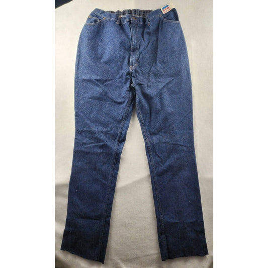 VTG NWT SFO San Francsico Overall USA Made Stretch Waist Cotton Jeans Womens 3XL