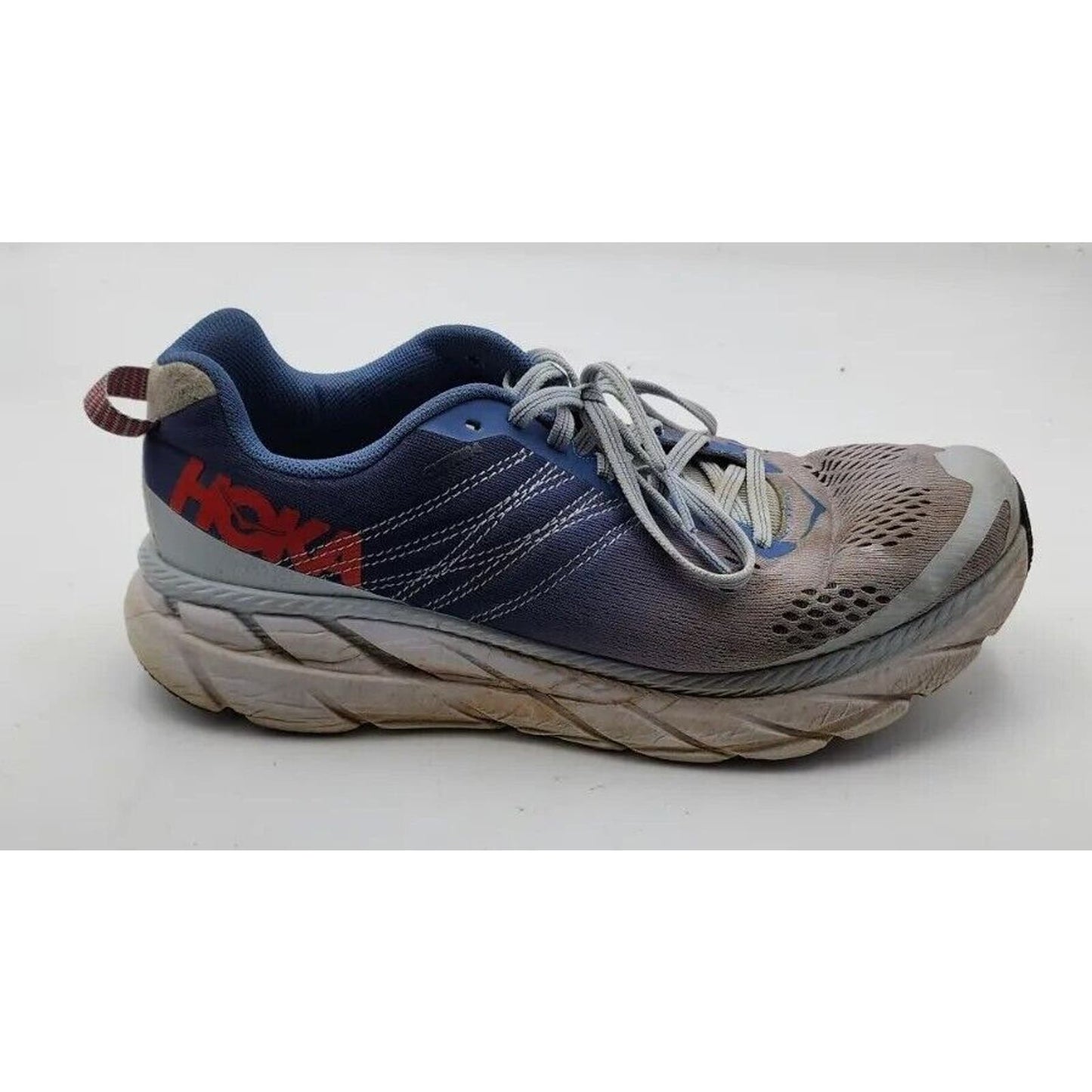 Hoka One One Clifton 6 Wide Moonlight Blue Plein Air Women's Size 9.5 D *Worn!