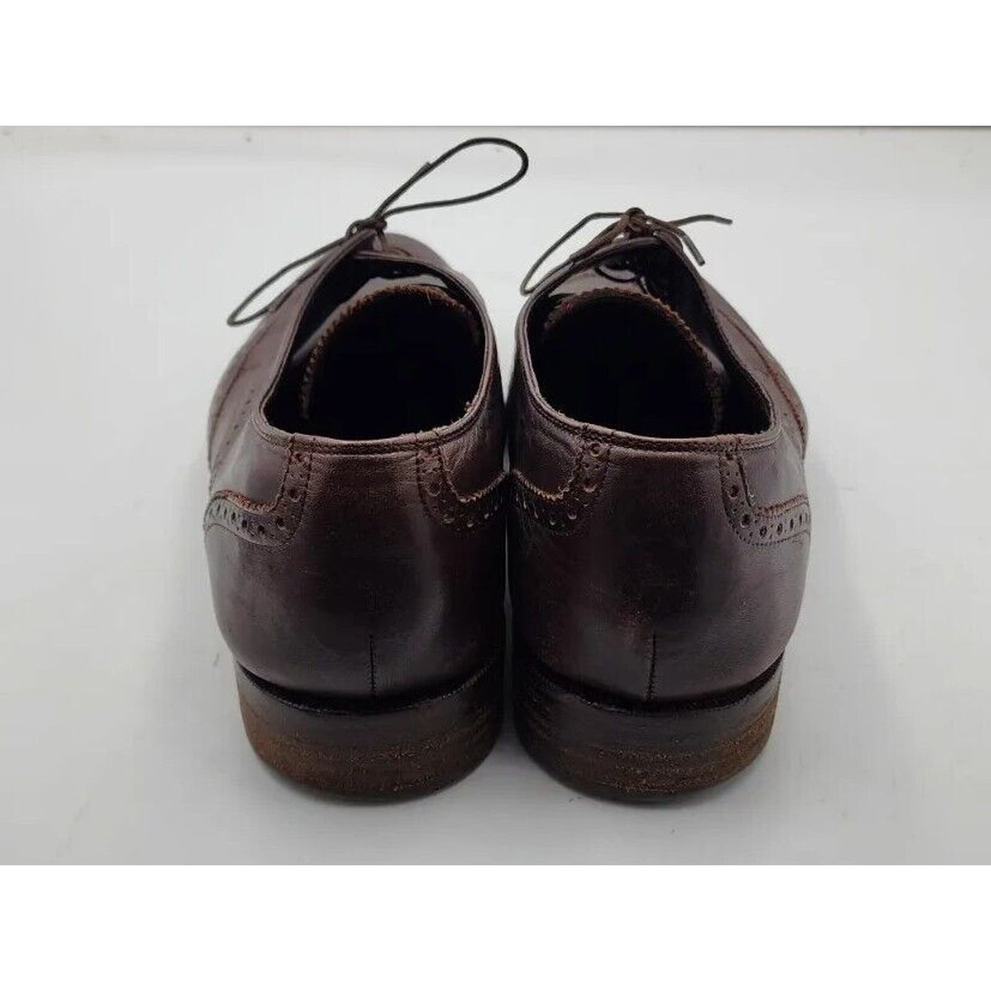 Cole Haan Grand OS Warren Dark Brown Leather Wing tip Oxfords Mens Size 12 M US