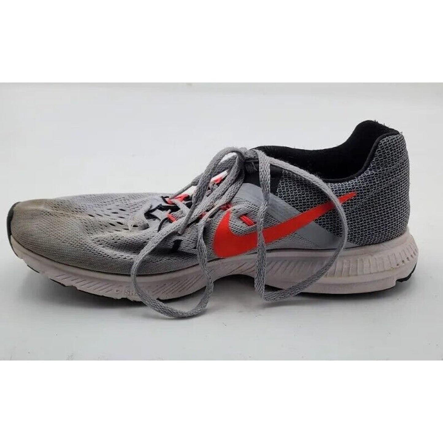 Nike Zoom Winflo 2 Flash 807276-005 Gray Running Shoes Sneakers Men's Size 7.5