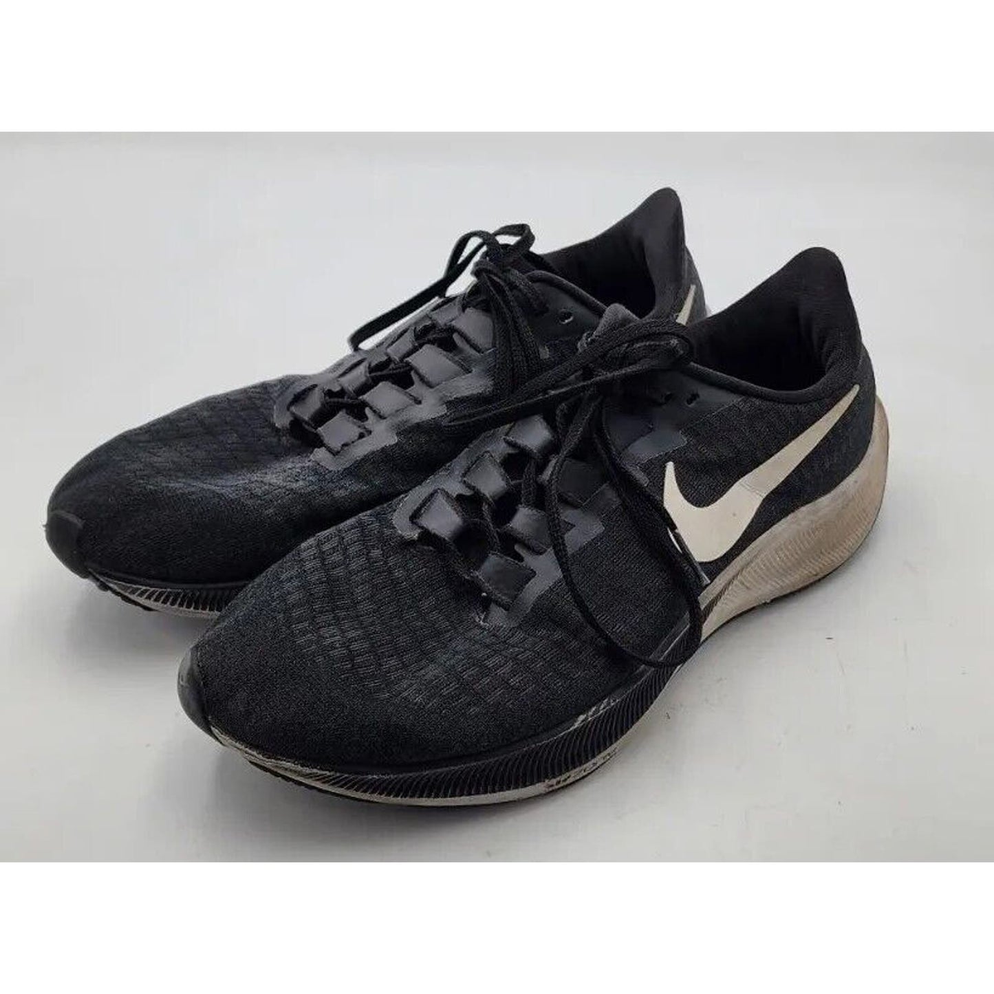 Size 9.5 - Nike Air Zoom Pegasus 37 Black White 2020 - BQ9647-002